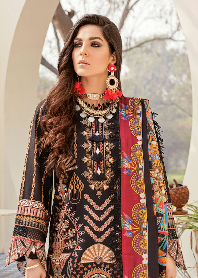 Afrozeh Summer Luxury Lawn Collection – ANRAZ