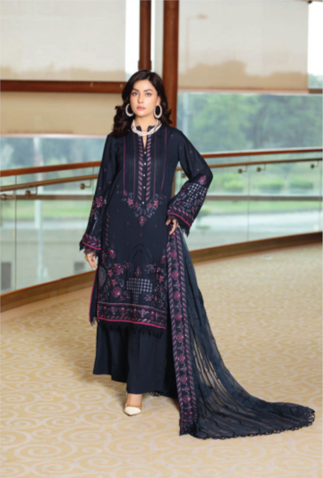 resham-karandi-unstitched-suit-black