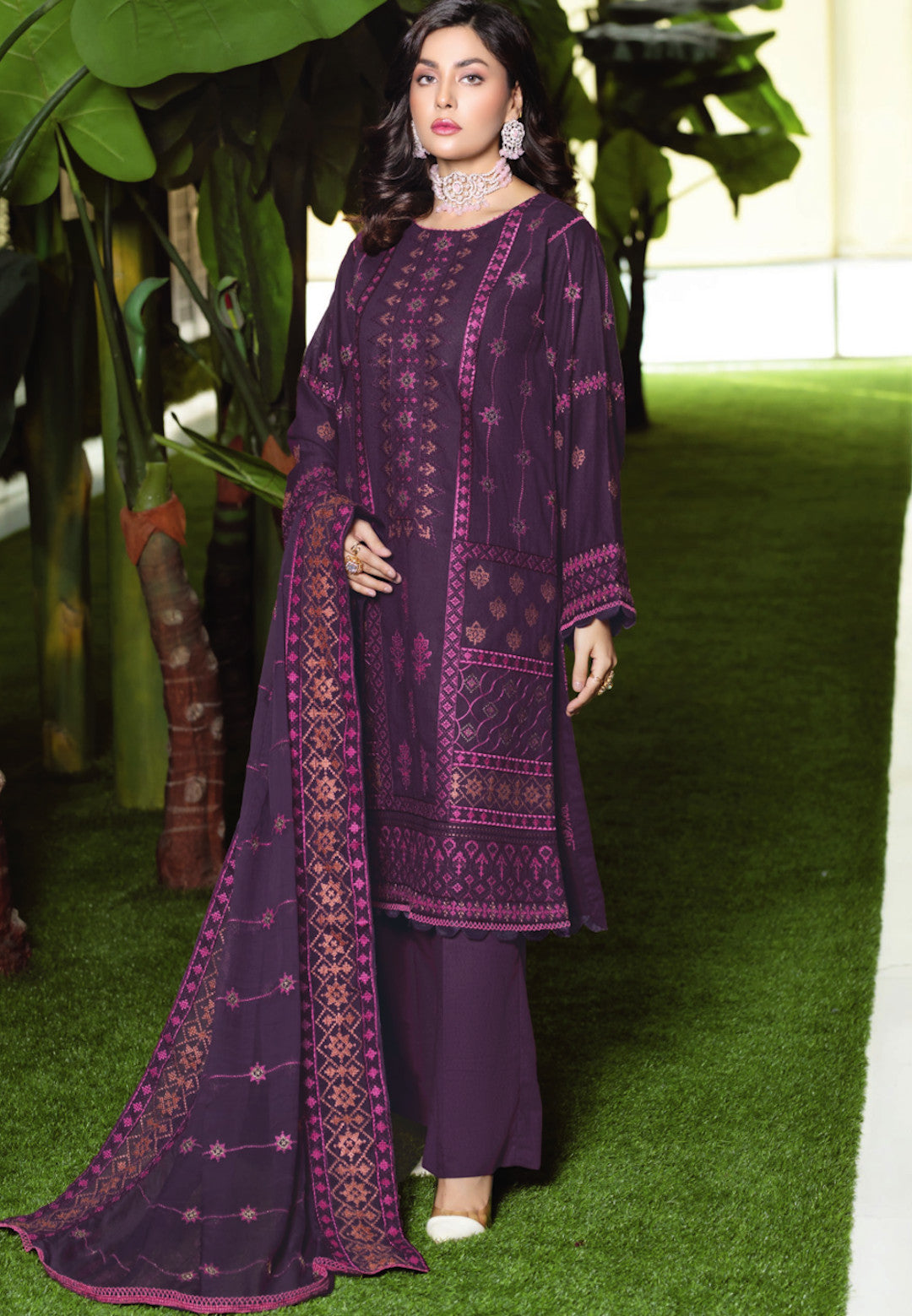 resham-karandi-embroidery-suit-purple