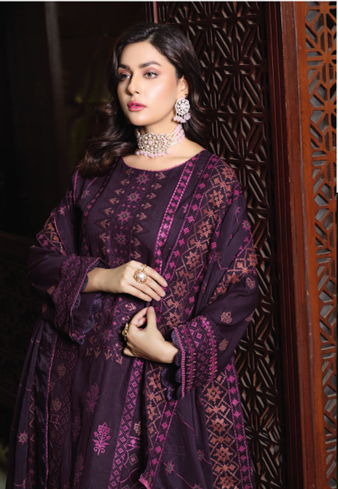 resham-karandi-embroidery-suit-purple