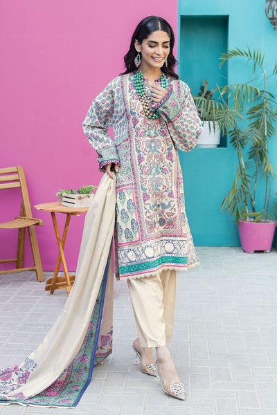 Khaadi-Lawn-suit-in-off-white