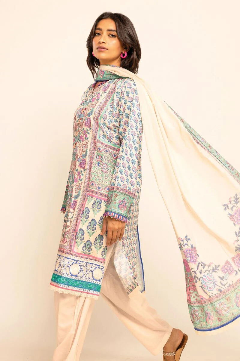 Khaadi-Lawn-suit-in-off-white