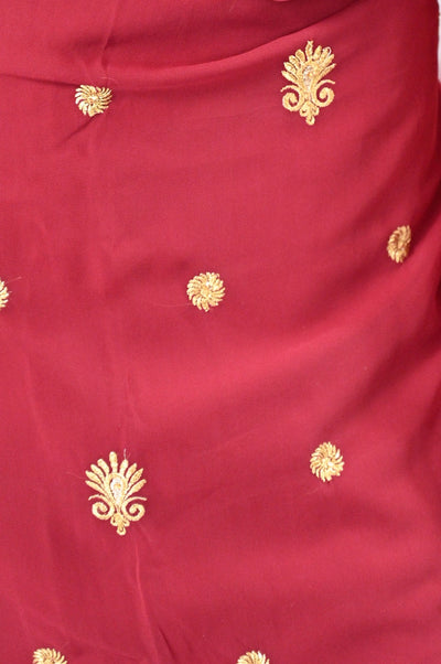 burgundy-Unstitched-Embroidered-Suit