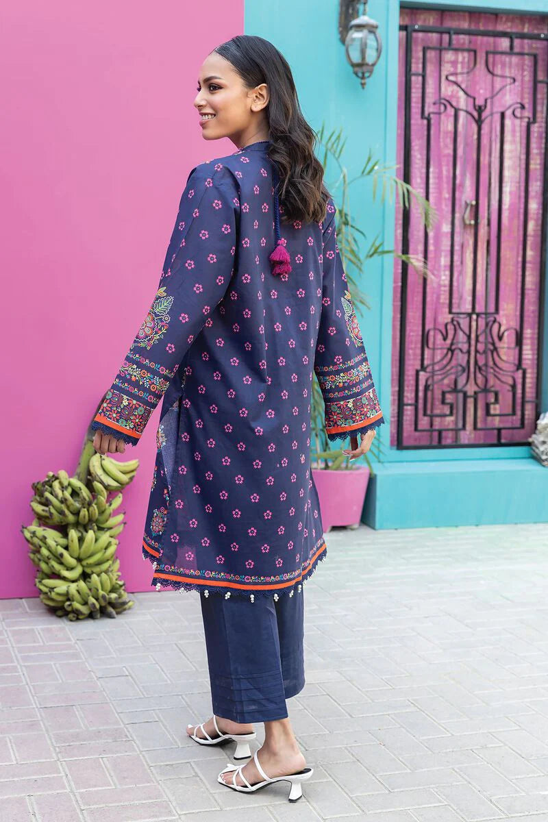 Khaadi-lawn-2024-navy-suit