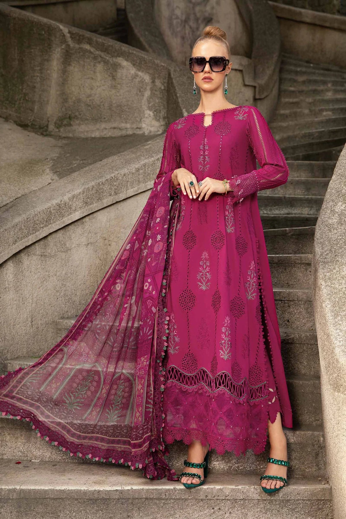 Maria-b-unstitched-suit-magenta-fall-24