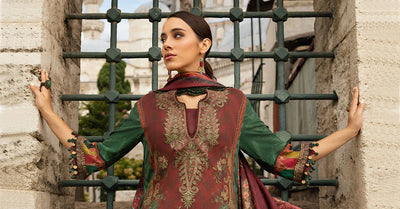 Maria-b-unstitched-suit-maroon-mpt-2305-b