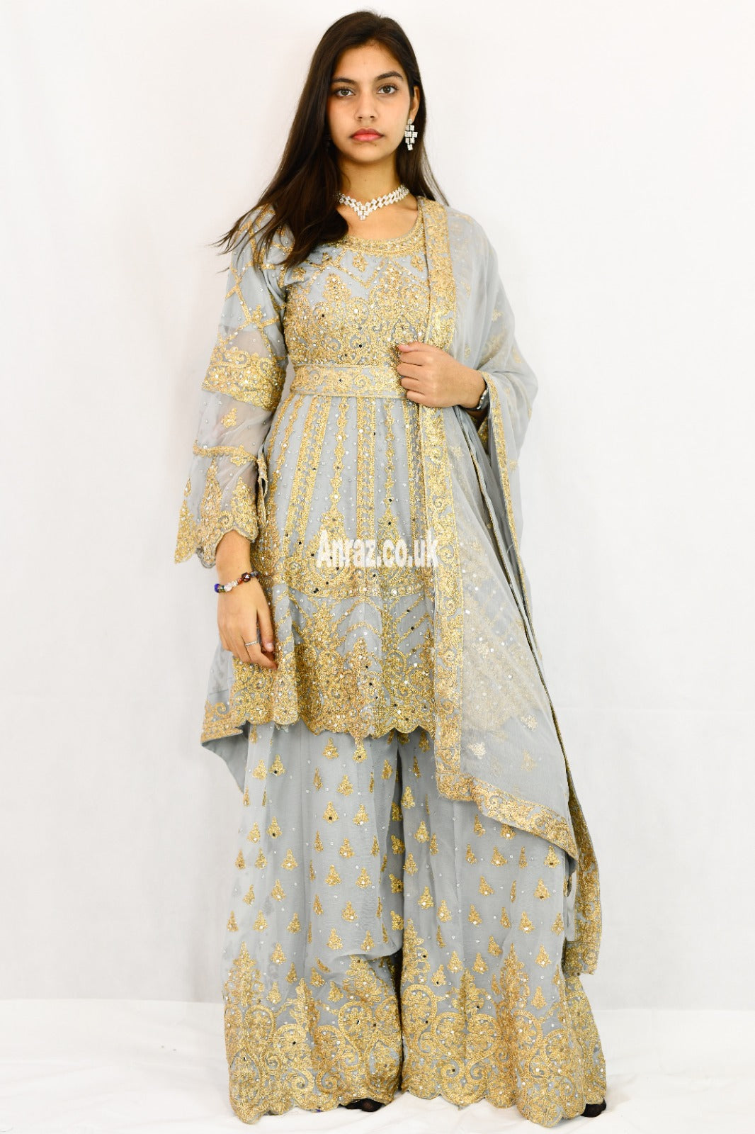 peplum-sharara-suit-grey-front-look